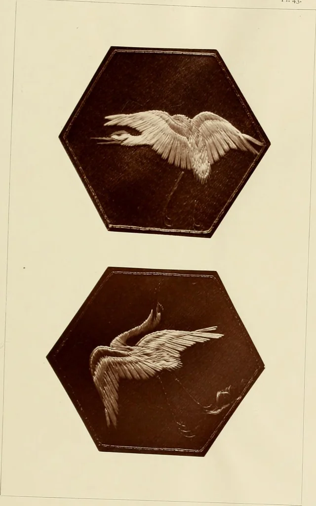 An illustration from Needlework as art, 1886, leaf 338