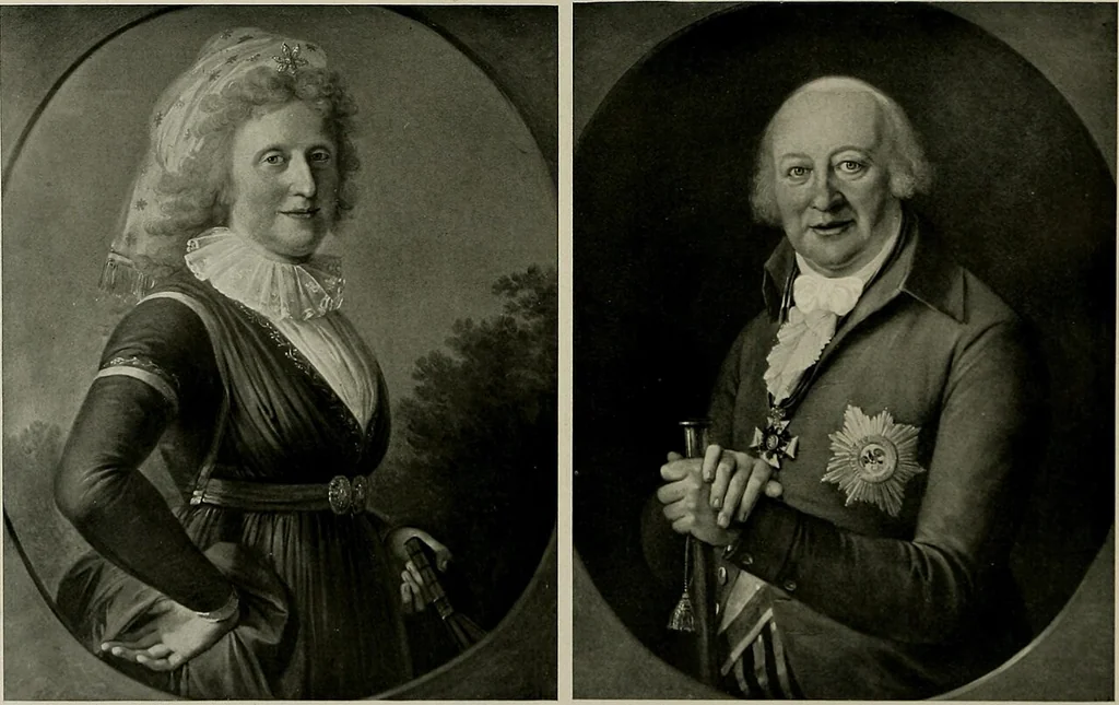 An illustration from Deutsches barock und rokoko : herausgegeben im anschluss an die Jahrhundert-ausstellung deutscher kunst 1650-1800, Darmstadt, 1914, 1914, leaf 149