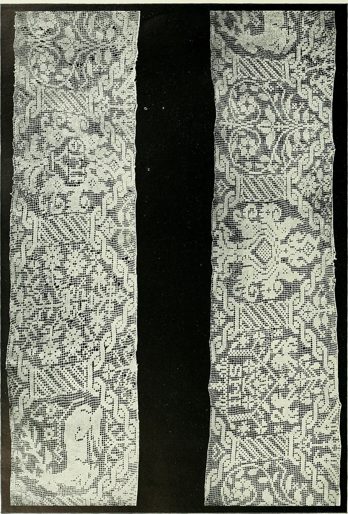 An illustration from Seven centuries of lace, 1908, leaf 89