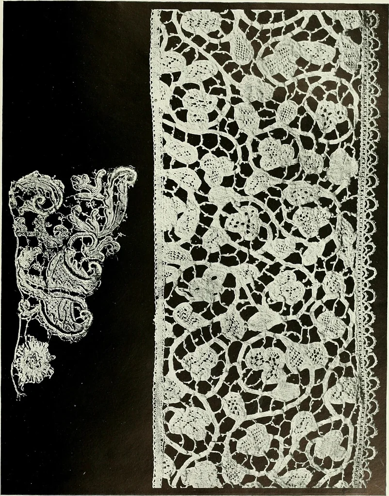 An illustration from Seven centuries of lace, 1908, leaf 132