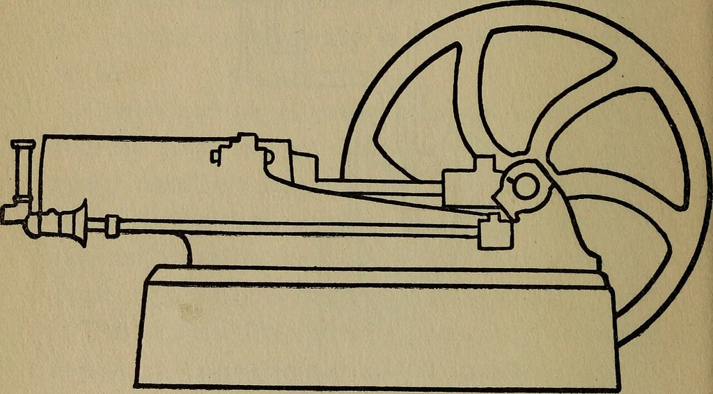 An illustration from The boys' book of engine-building;, 1918, leaf 37