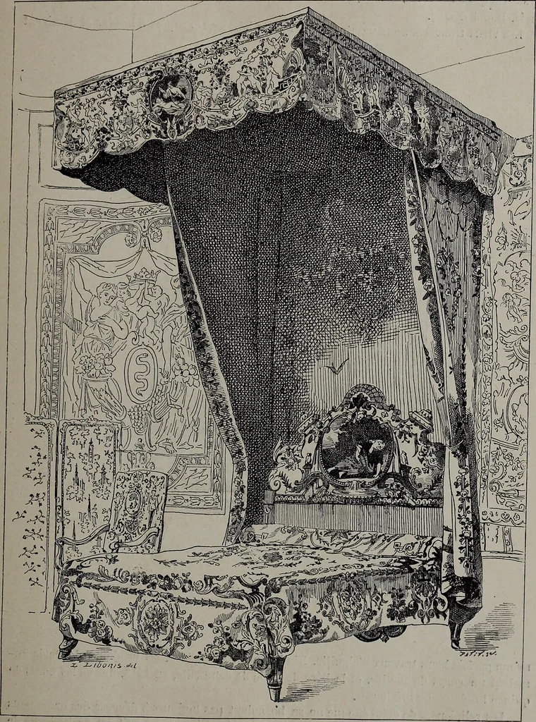 An illustration from Histoire du tissu ancien à l'exposition de l'Union centrale des arts décoratifs, 1883, leaf 51