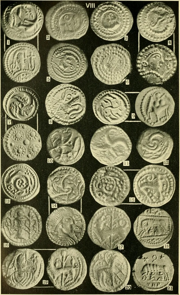 An illustration from The arts in early England, 1903, leaf 159