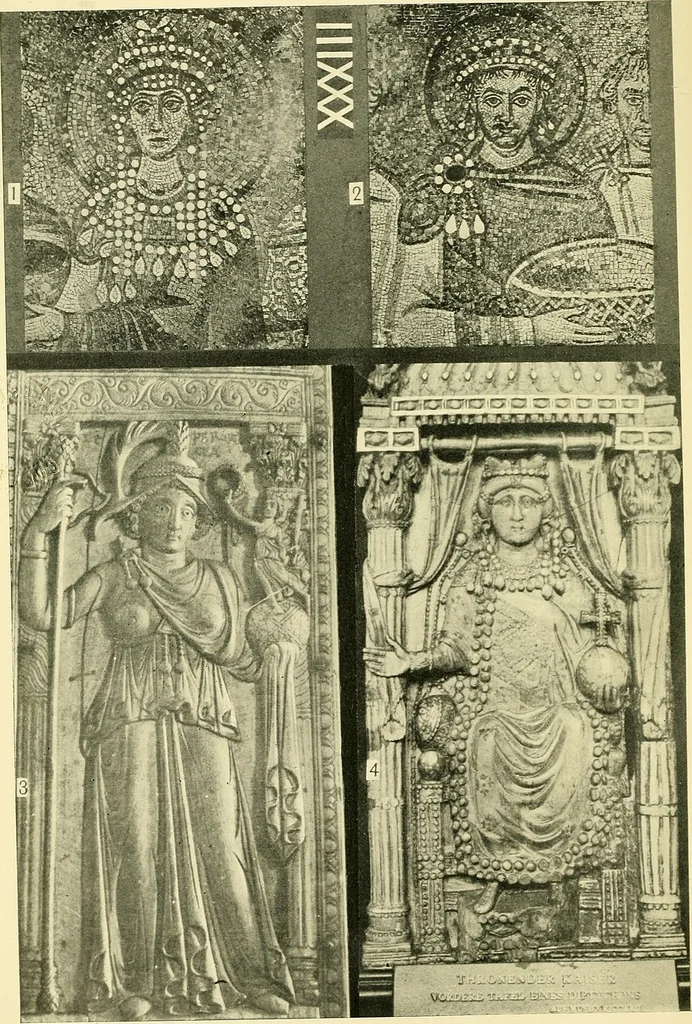 An illustration from The arts in early England, 1903, leaf 355