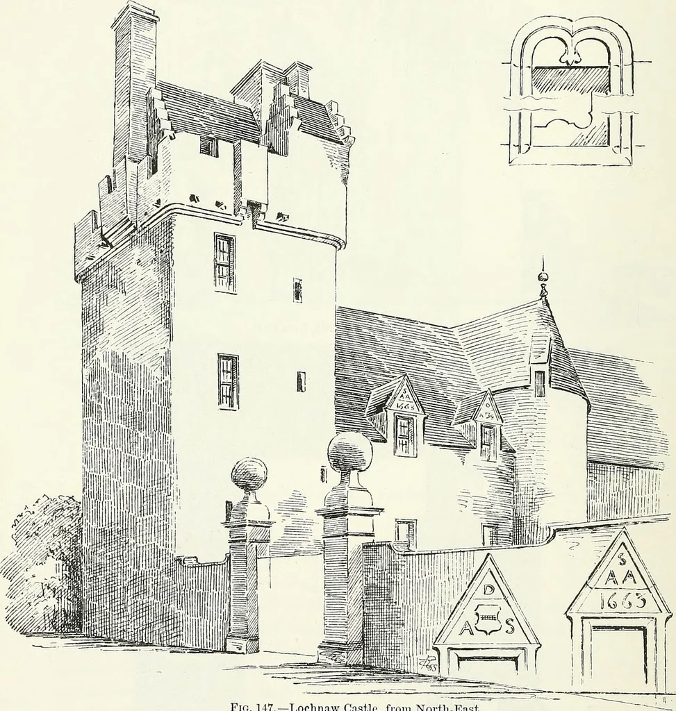 An illustration from The castellated and domestic architecture of Scotland, from the twelfth to the eighteenth century, 1887, leaf 235