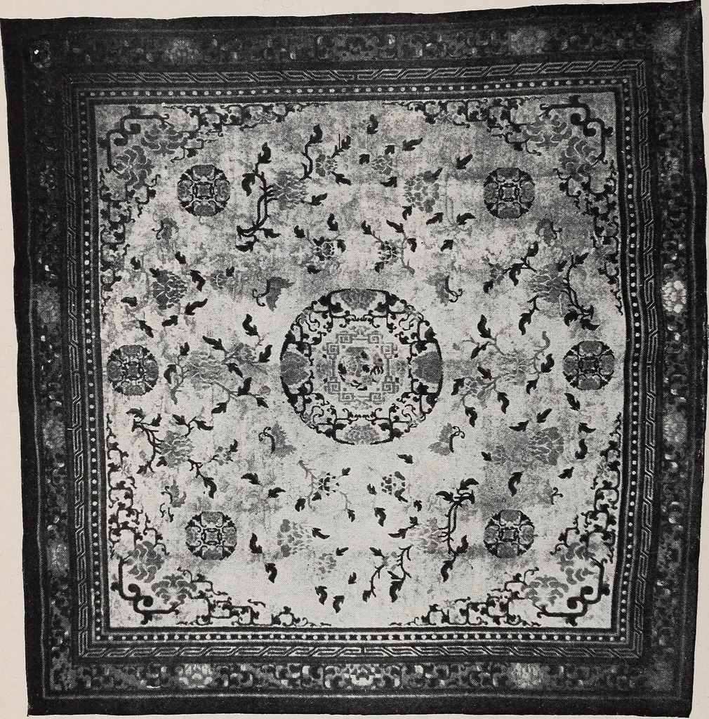 An illustration from 150 rugs from Chinese Turkestan and from China proper, in small, medium and large sizes, 1920, leaf 31