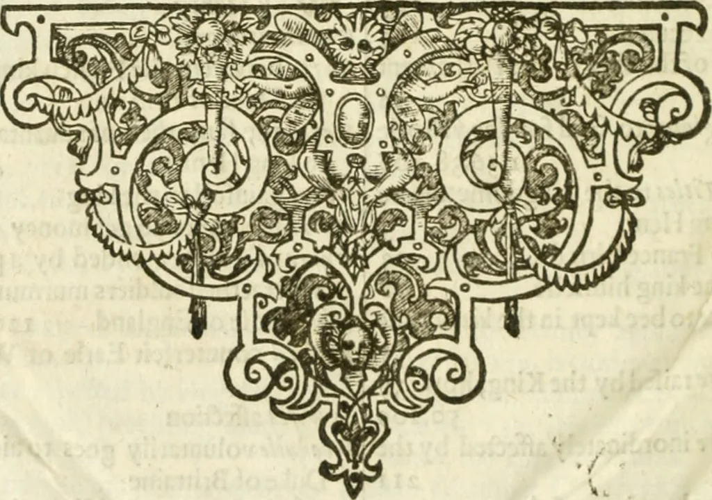 An illustration from The historie of the reigne of King Henry the Seventh ... Whereunto is now added a very usefull and necessary table, 1629, leaf 265