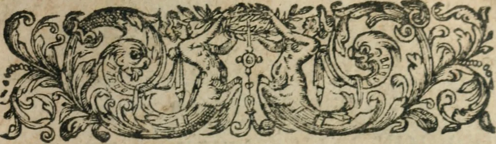 An illustration from Les oevvres morales et politiqves de Messire François Bacon, 1633, leaf 18