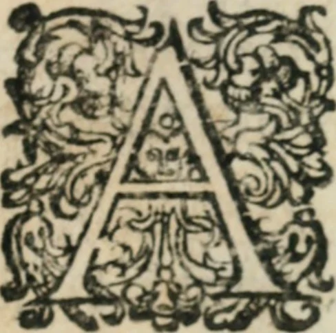 An illustration from Les oevvres morales et politiqves de Messire François Bacon, 1633, leaf 208