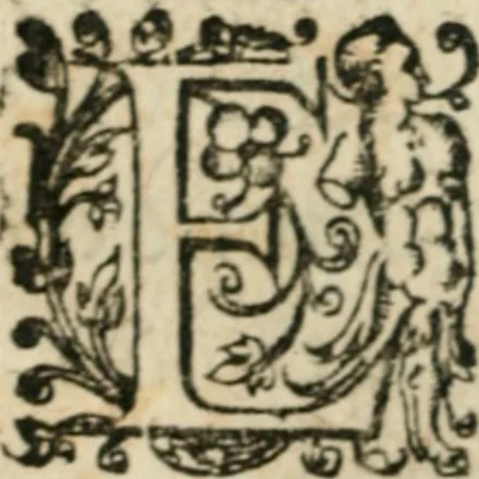 An illustration from Les oevvres morales et politiqves de Messire François Bacon, 1633, leaf 215