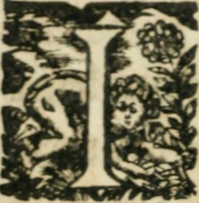 An illustration from Les oevvres morales et politiqves de Messire François Bacon, 1633, leaf 221