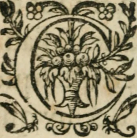 An illustration from Les oevvres morales et politiqves de Messire François Bacon, 1633, leaf 31
