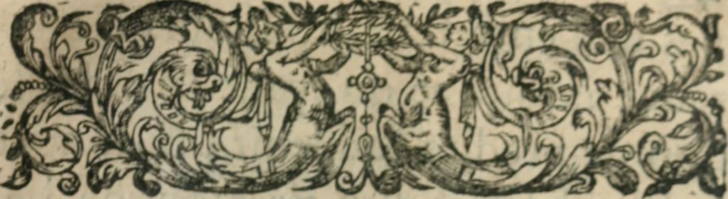 An illustration from Les oevvres morales et politiqves de Messire François Bacon, 1633, leaf 482