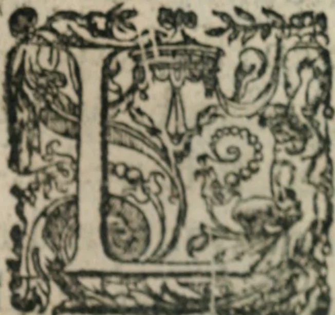 An illustration from Les oevvres morales et politiqves de Messire François Bacon, 1633, leaf 482
