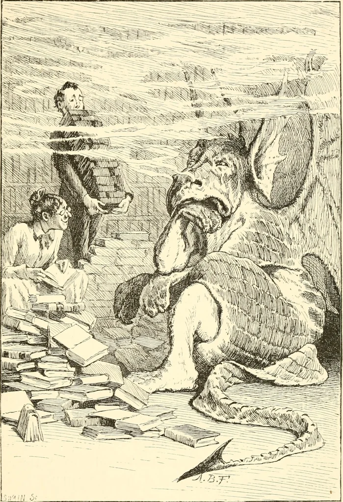 An illustration from A tangled tale, 1885, leaf 24