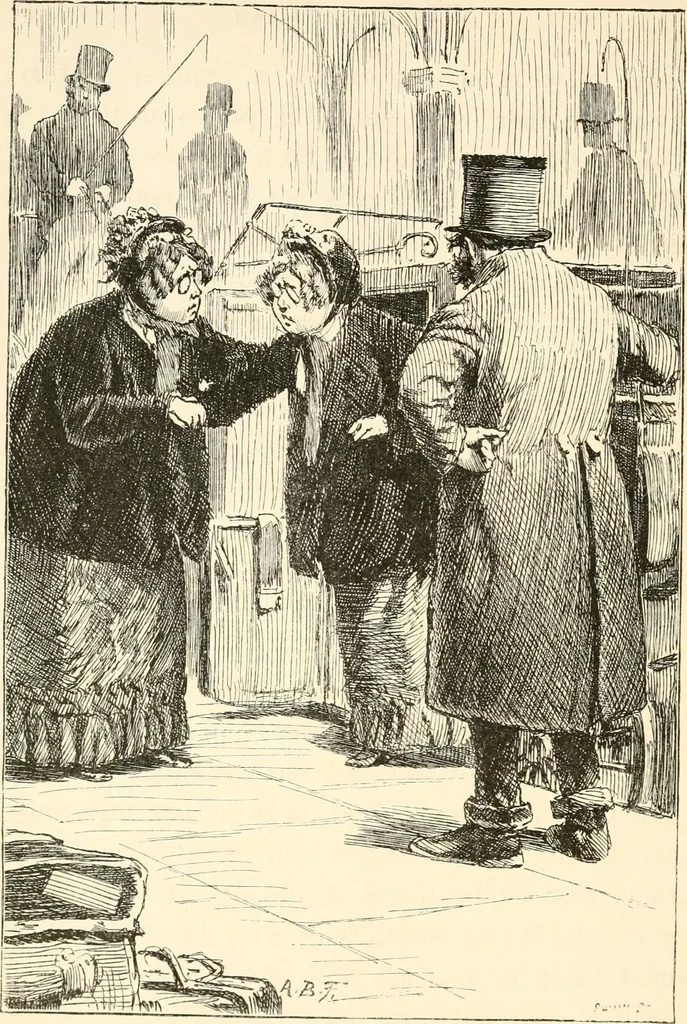 An illustration from A tangled tale, 1885, leaf 65