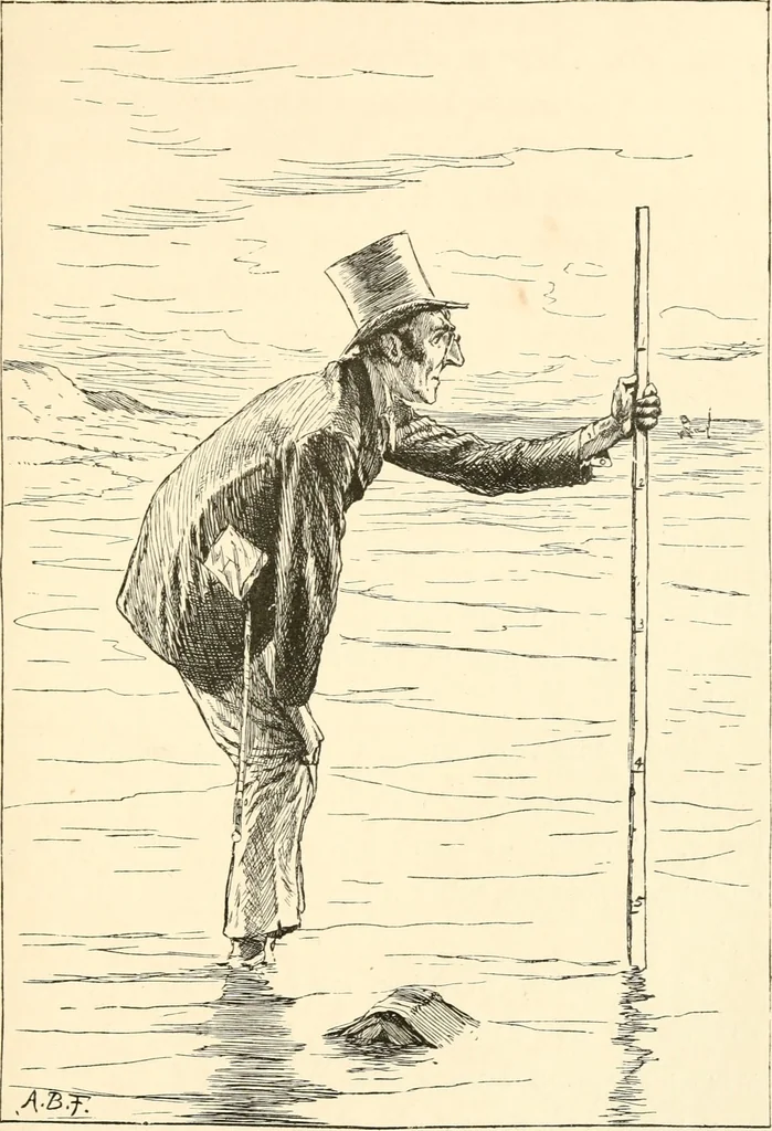 An illustration from A tangled tale, 1885, leaf 84