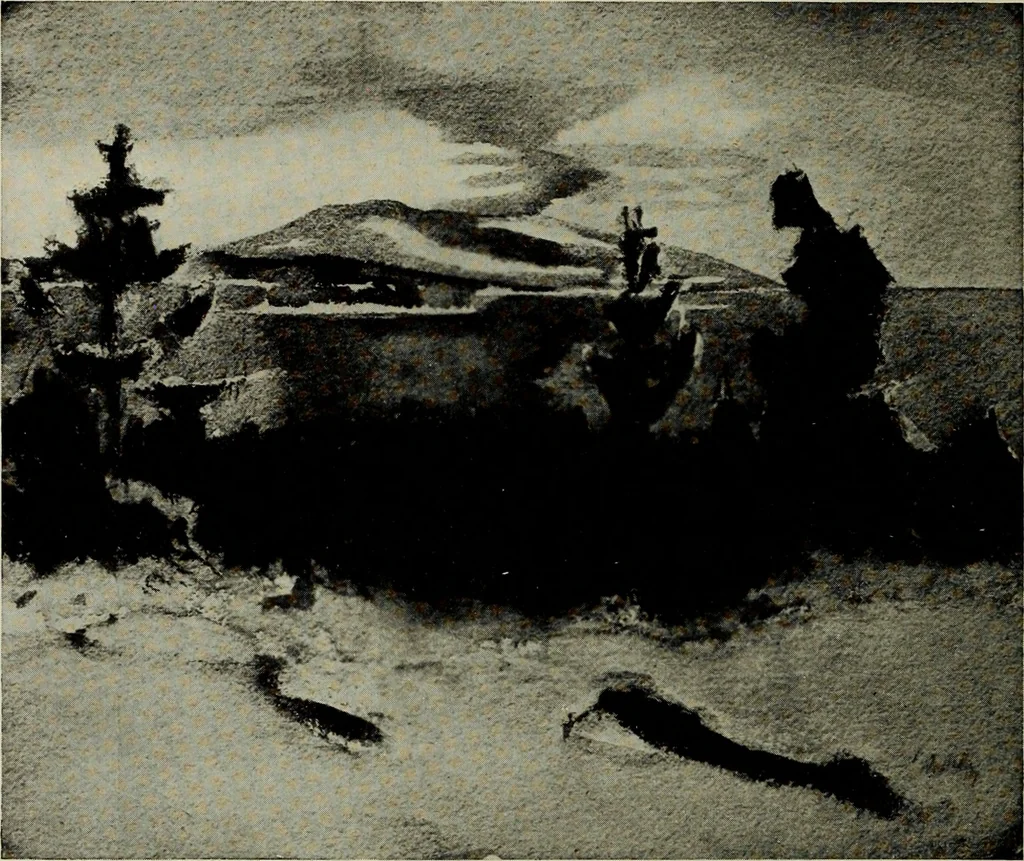 An illustration from 1689-1921 : First retrospective exhibition of American art ;under the direction of Mrs. Albert Sterner, inaugurating the Junior Art Patrons of America : May 7 to 21, 1921, Fine Arts Building ..., 1921, leaf 39