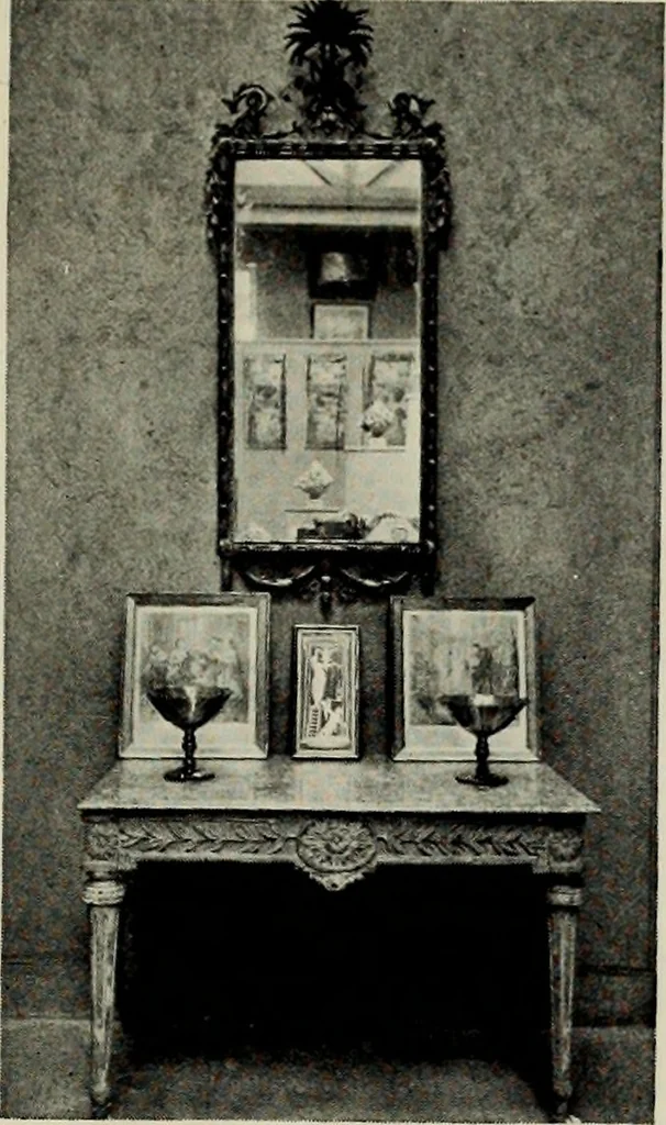 An illustration from 1689-1921 : First retrospective exhibition of American art ;under the direction of Mrs. Albert Sterner, inaugurating the Junior Art Patrons of America : May 7 to 21, 1921, Fine Arts Building ..., 1921, leaf 54