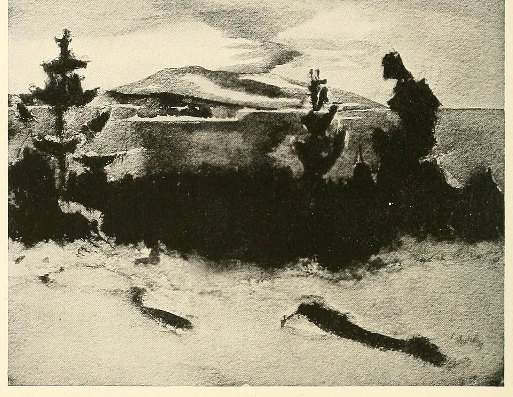 An illustration from 1689-1921 : first retrospective exhibition of American art : inaugurating the Junior Art Patrons of America, May 7 to 21, 1921, Fine Arts Building, 1921, leaf 40