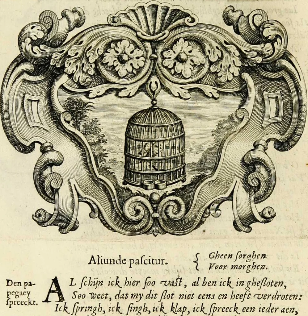 An illustration from Af-beeldinghe van d'eerste eeuwe der Societeyt Iesu: voor ooghen ghestelt door de Duyts-Nederlantsche provincie der seluer societeyt, 1640, leaf 110
