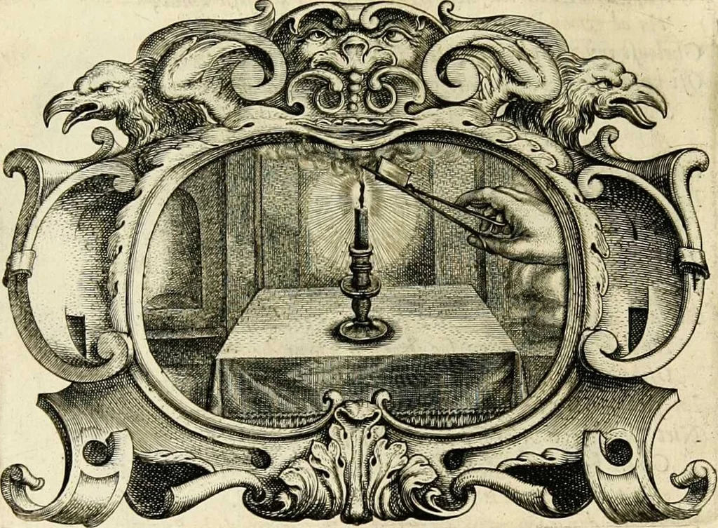 An illustration from Af-beeldinghe van d'eerste eeuwe der Societeyt Iesu: voor ooghen ghestelt door de Duyts-Nederlantsche provincie der seluer societeyt, 1640, leaf 112
