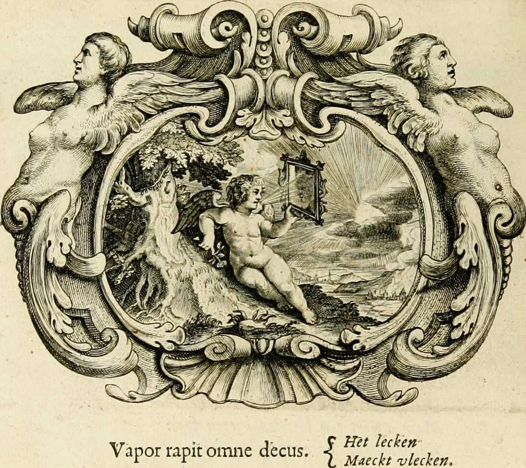 An illustration from Af-beeldinghe van d'eerste eeuwe der Societeyt Iesu: voor ooghen ghestelt door de Duyts-Nederlantsche provincie der seluer societeyt, 1640, leaf 126