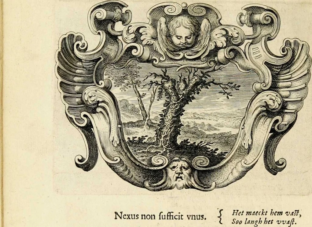 An illustration from Af-beeldinghe van d'eerste eeuwe der Societeyt Iesu: voor ooghen ghestelt door de Duyts-Nederlantsche provincie der seluer societeyt, 1640, leaf 146
