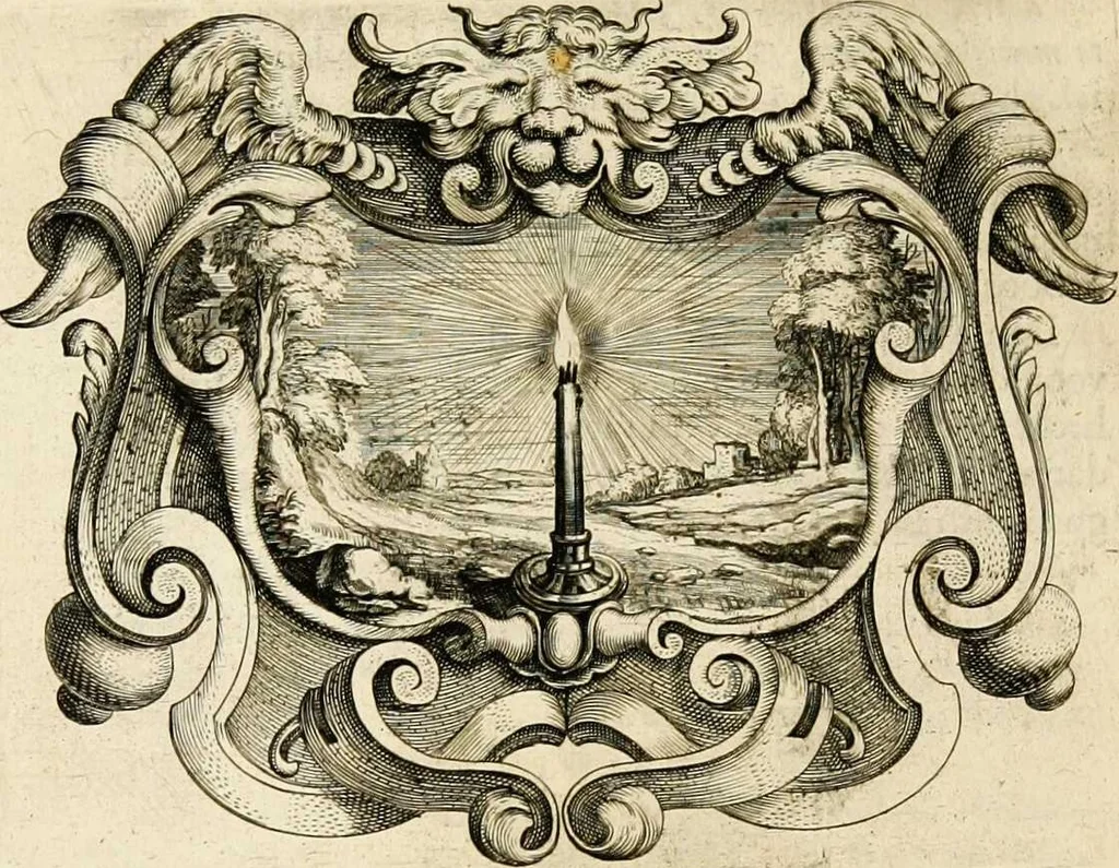 An illustration from Af-beeldinghe van d'eerste eeuwe der Societeyt Iesu: voor ooghen ghestelt door de Duyts-Nederlantsche provincie der seluer societeyt, 1640, leaf 204