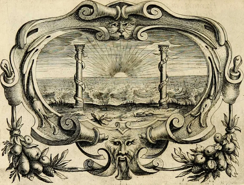 An illustration from Af-beeldinghe van d'eerste eeuwe der Societeyt Iesu: voor ooghen ghestelt door de Duyts-Nederlantsche provincie der seluer societeyt, 1640, leaf 218