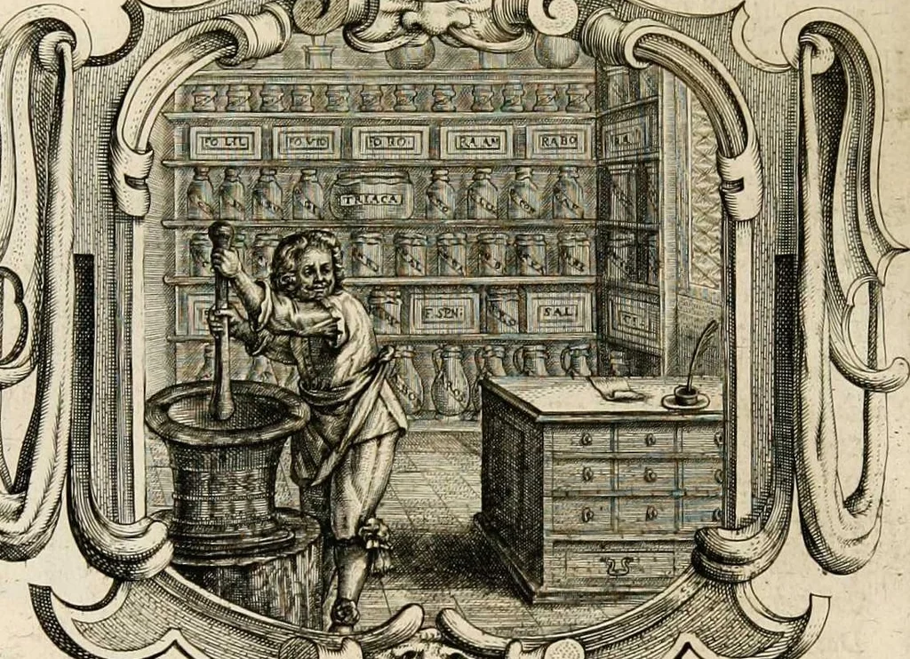 An illustration from Af-beeldinghe van d'eerste eeuwe der Societeyt Iesu: voor ooghen ghestelt door de Duyts-Nederlantsche provincie der seluer societeyt, 1640, leaf 274