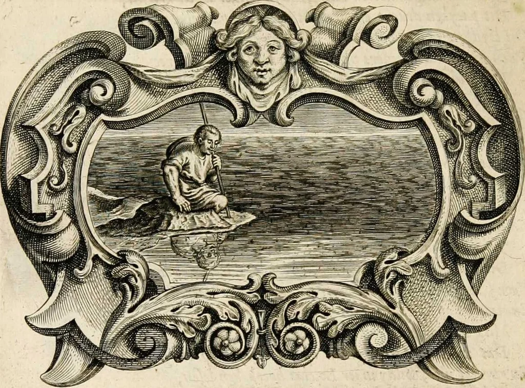An illustration from Af-beeldinghe van d'eerste eeuwe der Societeyt Iesu: voor ooghen ghestelt door de Duyts-Nederlantsche provincie der seluer societeyt, 1640, leaf 284