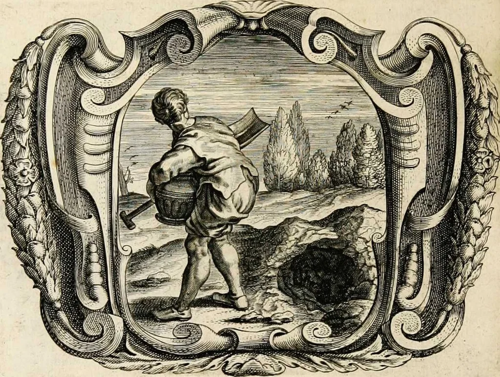 An illustration from Af-beeldinghe van d'eerste eeuwe der Societeyt Iesu: voor ooghen ghestelt door de Duyts-Nederlantsche provincie der seluer societeyt, 1640, leaf 286