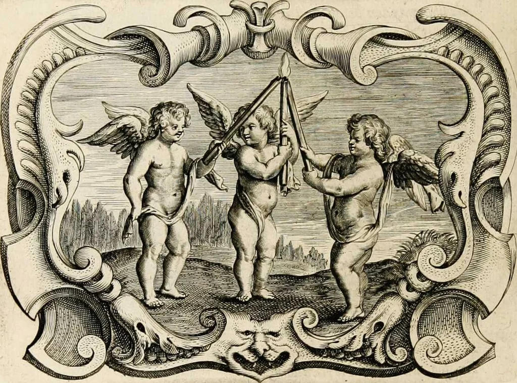An illustration from Af-beeldinghe van d'eerste eeuwe der Societeyt Iesu: voor ooghen ghestelt door de Duyts-Nederlantsche provincie der seluer societeyt, 1640, leaf 298