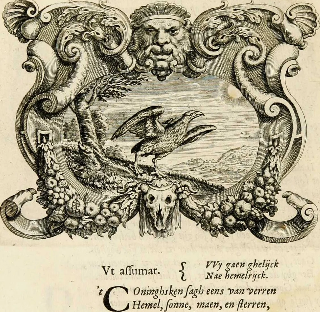 An illustration from Af-beeldinghe van d'eerste eeuwe der Societeyt Iesu: voor ooghen ghestelt door de Duyts-Nederlantsche provincie der seluer societeyt, 1640, leaf 532