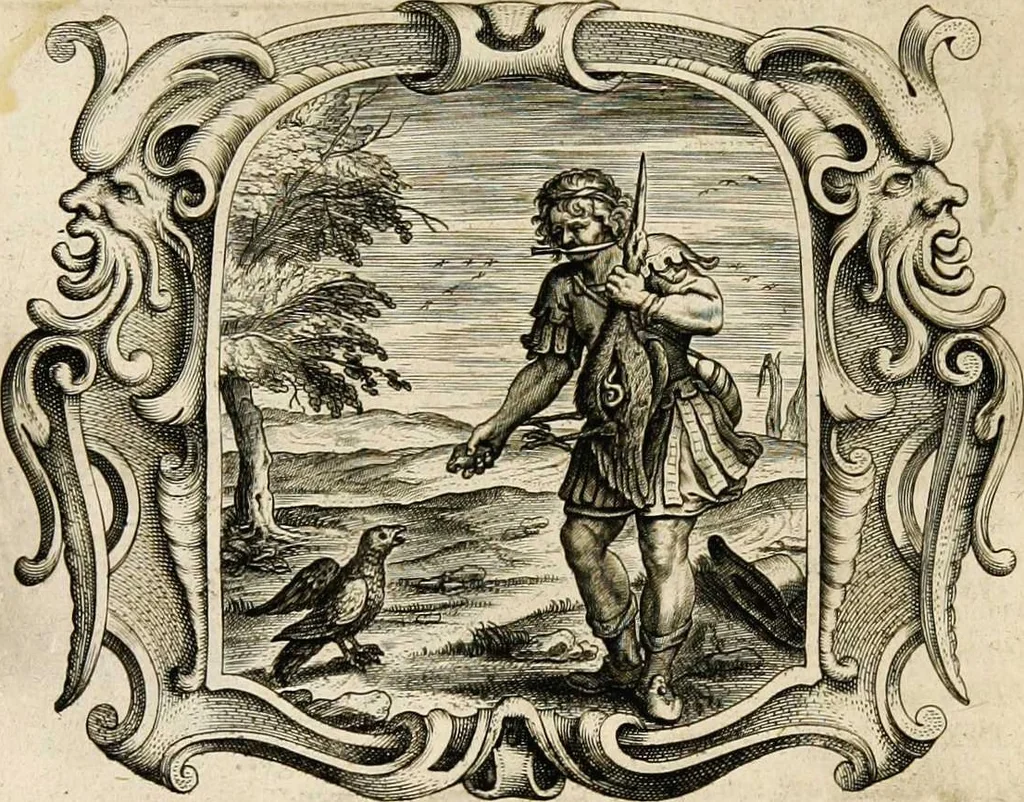 An illustration from Af-beeldinghe van d'eerste eeuwe der Societeyt Iesu: voor ooghen ghestelt door de Duyts-Nederlantsche provincie der seluer societeyt, 1640, leaf 704