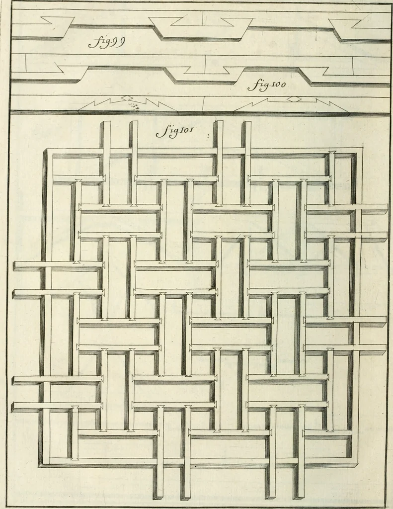 An illustration from Recueil d'ouvrages curieux de mathematique et de mecanique; ou, Description du cabinet de monsieur Grollier de Serviere. Avec près de 100 planches en taille-douce, 1751, leaf 263