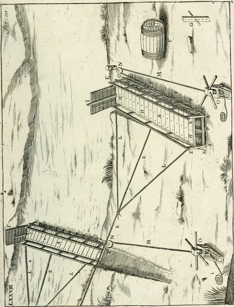 An illustration from Recueil d'ouvrages curieux de mathematique et de mecanique; ou, Description du cabinet de monsieur Grollier de Serviere. Avec près de 100 planches en taille-douce, 1751, leaf 300