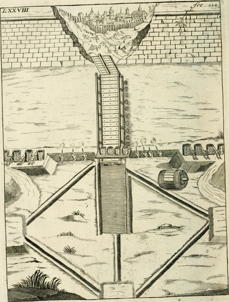An illustration from Recueil d'ouvrages curieux de mathematique et de mecanique; ou, Description du cabinet de monsieur Grollier de Serviere. Avec près de 100 planches en taille-douce, 1751, leaf 303