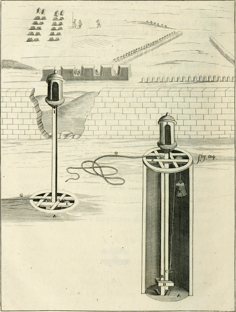An illustration from Recueil d'ouvrages curieux de mathematique et de mecanique; ou, Description du cabinet de monsieur Grollier de Serviere. Avec près de 100 planches en taille-douce, 1751, leaf 311