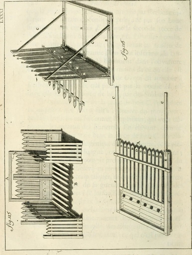 An illustration from Recueil d'ouvrages curieux de mathematique et de mecanique; ou, Description du cabinet de monsieur Grollier de Serviere. Avec près de 100 planches en taille-douce, 1751, leaf 315