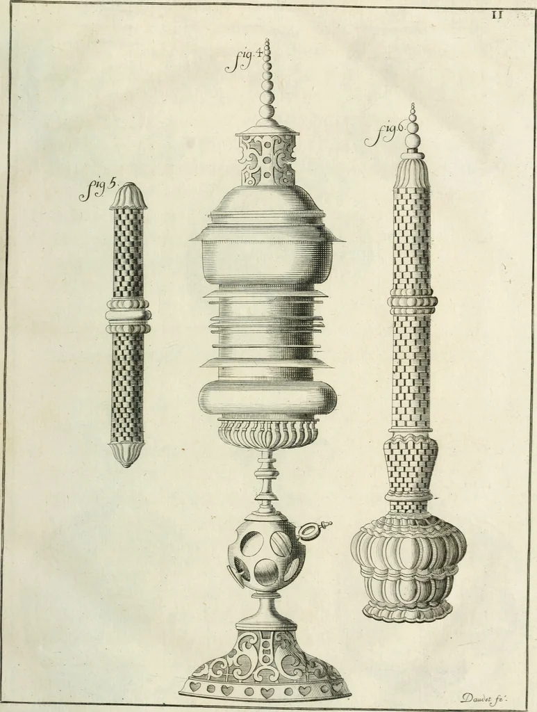An illustration from Recueil d'ouvrages curieux de mathematique et de mecanique; ou, Description du cabinet de monsieur Grollier de Serviere. Avec près de 100 planches en taille-douce, 1751, leaf 38