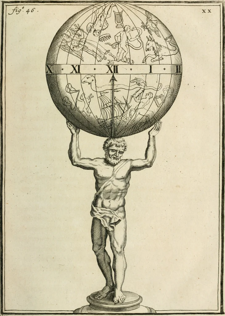 An illustration from Recueil d'ouvrages curieux de mathematique et de mecanique; ou, Description du cabinet de monsieur Grollier de Serviere. Avec près de 100 planches en taille-douce, 1751, leaf 92