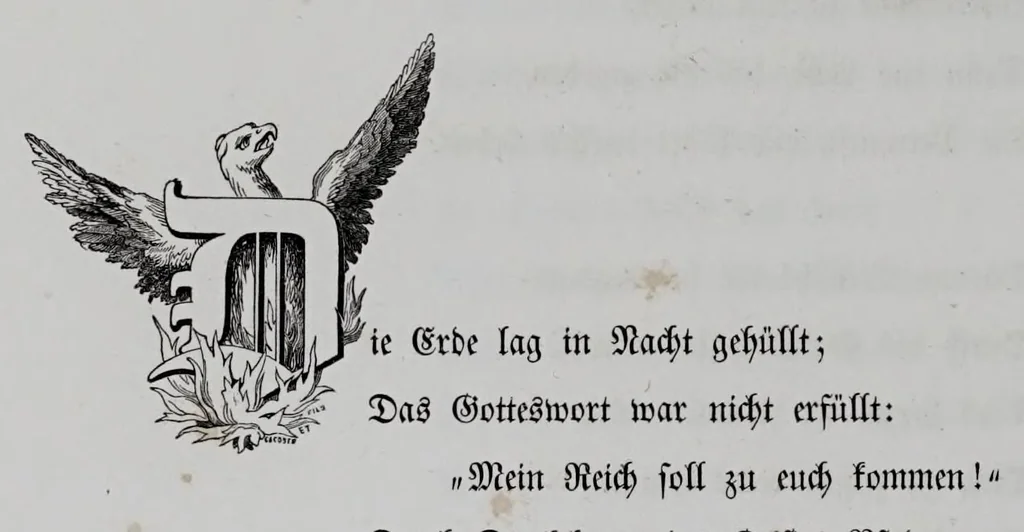 An illustration from 1840 : Gutenbergs-Album, 1840, leaf 158