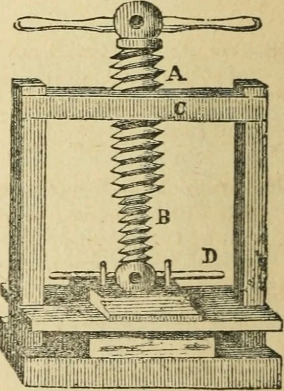An illustration from Natural philosophy. including statics, hydrostatics, pneumatics, dynamics, hydrodynamics, the general theory of undulations, the science of sound, the mechanical theory of music, etc. : designed for the use of normal and grammar schools, and the higher classes in common schools, 1867, leaf 47