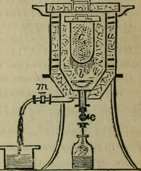 An illustration from Natural philosophy. being a hand-book of chemical physics, or, The physics of heat, light and electricity, 1869, leaf 37