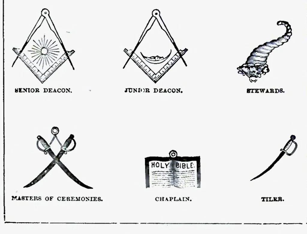 An illustration from General History, Cyclopedia And Dictionary Of Freemasonry, 1872, leaf 175