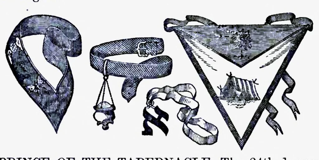 An illustration from General History, Cyclopedia And Dictionary Of Freemasonry, 1872, leaf 295
