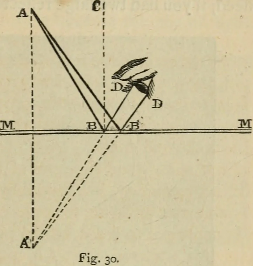 An illustration from Physics, 1875, leaf 102