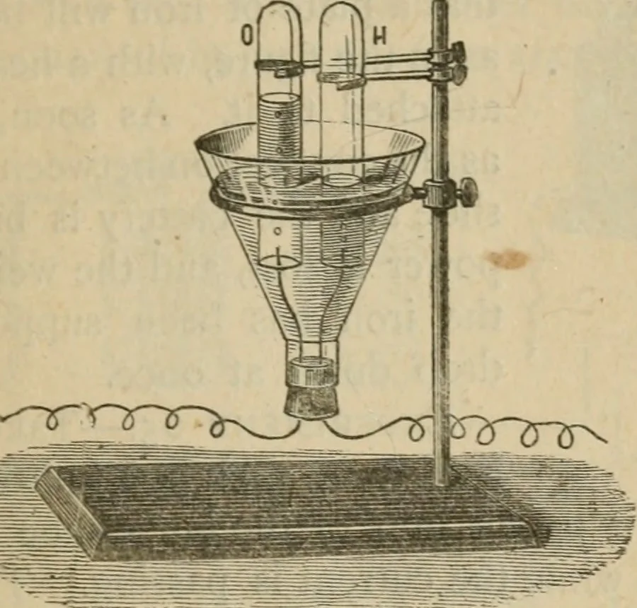 An illustration from Physics, 1875, leaf 132